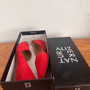 Naturalizer Women's Red Flats